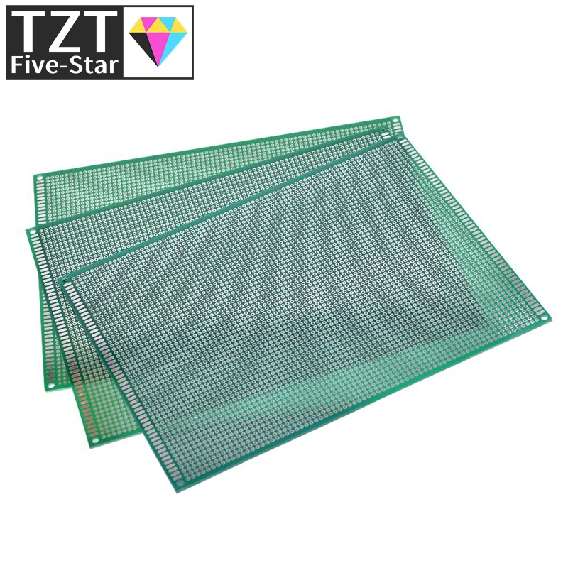 TZT 1/3 قطعة 15x20 سنتيمتر 150x200 مللي متر جانب واحد النموذج مجلس العالمي لوحة دوائر كهربائية Protoboard