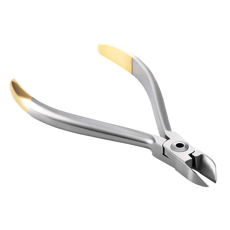 Stainless Steel Dental Thin Wire Cutting Plier Dentistry Ligature Cut Plier for Dental Wires and Rubber Band Thin Wire Cut Plier