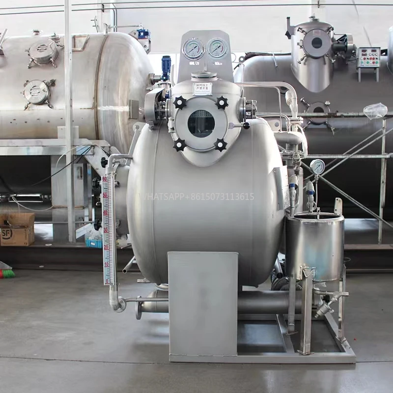 Macchina automatica per tintura a immersione Macchina per tintura tessile Macchina per tintura per tessuti a maglia campione in poliestere HTHP