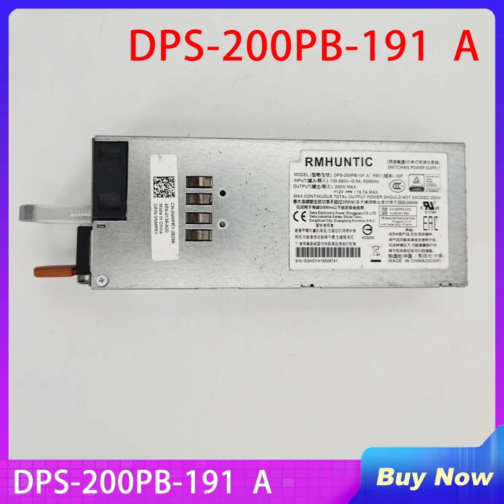 

Для блока питания DELL DPS-200PB-191 A 0NMPRY NMPRY N3024 N3048