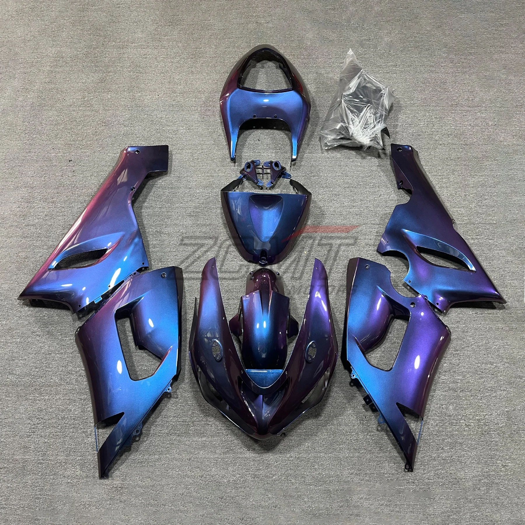 Motorcycle Fairing Kit For KAWASAKI ZX-6R ZX6R 636 2005 2006 ABS Plastic Fairings Kits Colour Bodywork