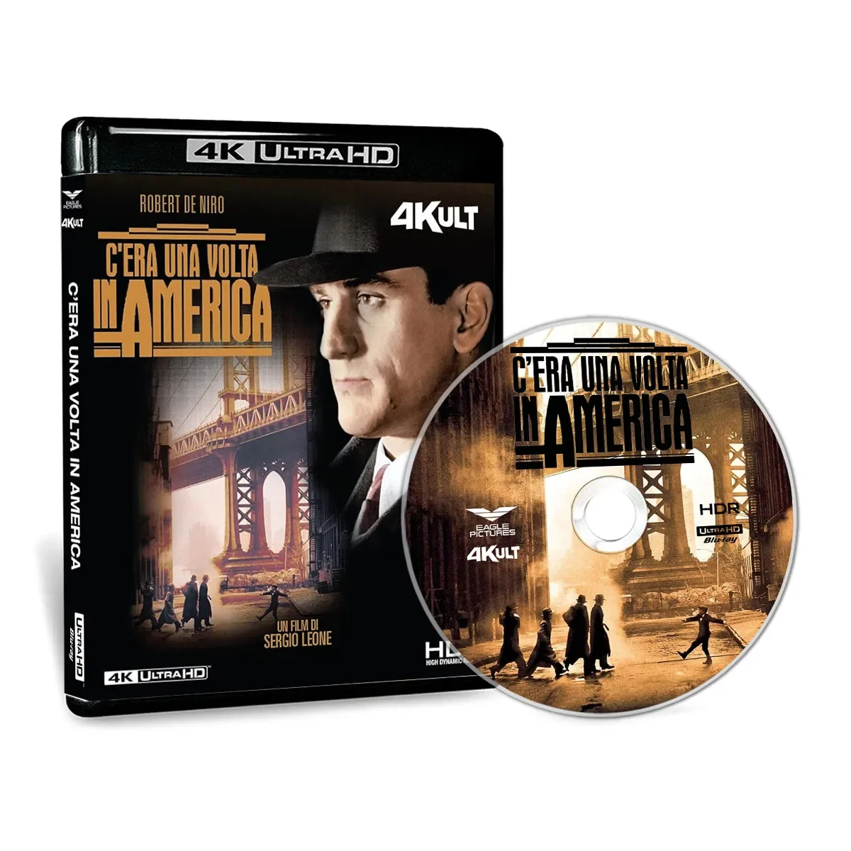 4K UHD Once Upon a Time in America/C'era una volta in America (1984) Disco de película en Blu-ray, Dolby Vision DTS5.1 Alta Definición