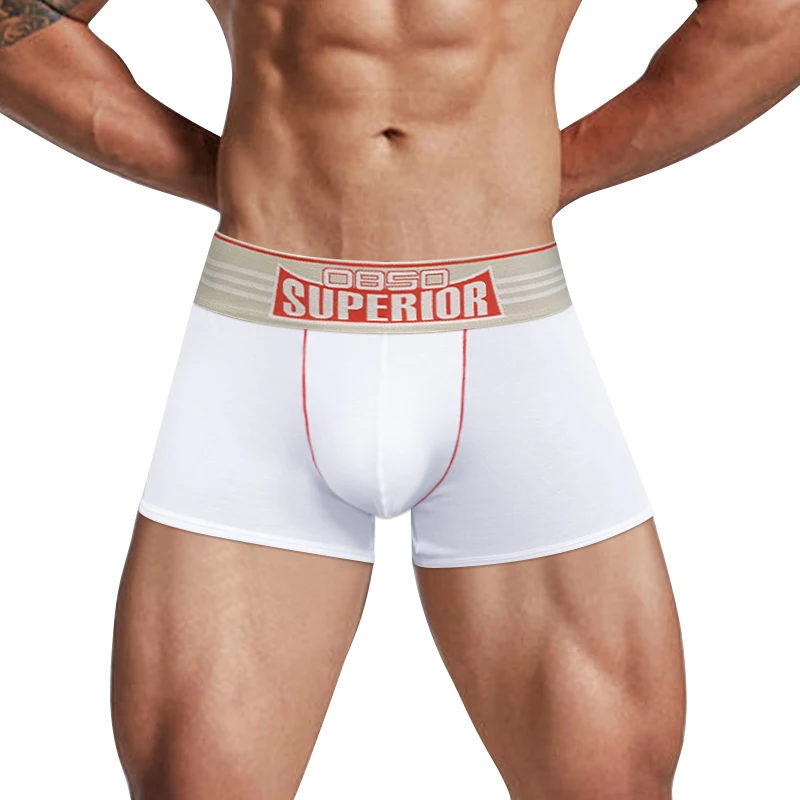 Brand Mens Boxer Sexy Underwear Boxershorts Cotton Soft Underpants Male Sissy Panties 3D Pouch Shorts Under Wear Pants Hombres