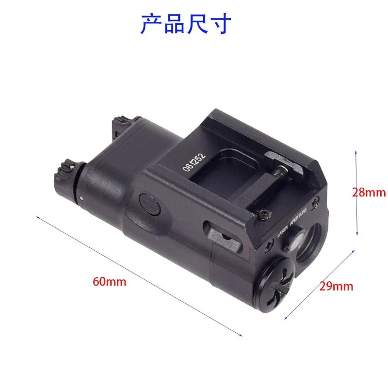 XC1/XC2 Tactical Flashlight Glock Lower Hanging Rail LED Flashlight Helmet Light Hand-held Portable
