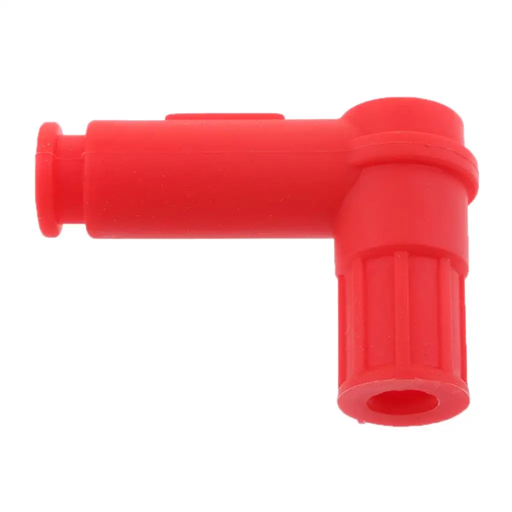1 Piece Spark Plug Motorcycle Spare Part Silicone Spark Plug Cover - Red
