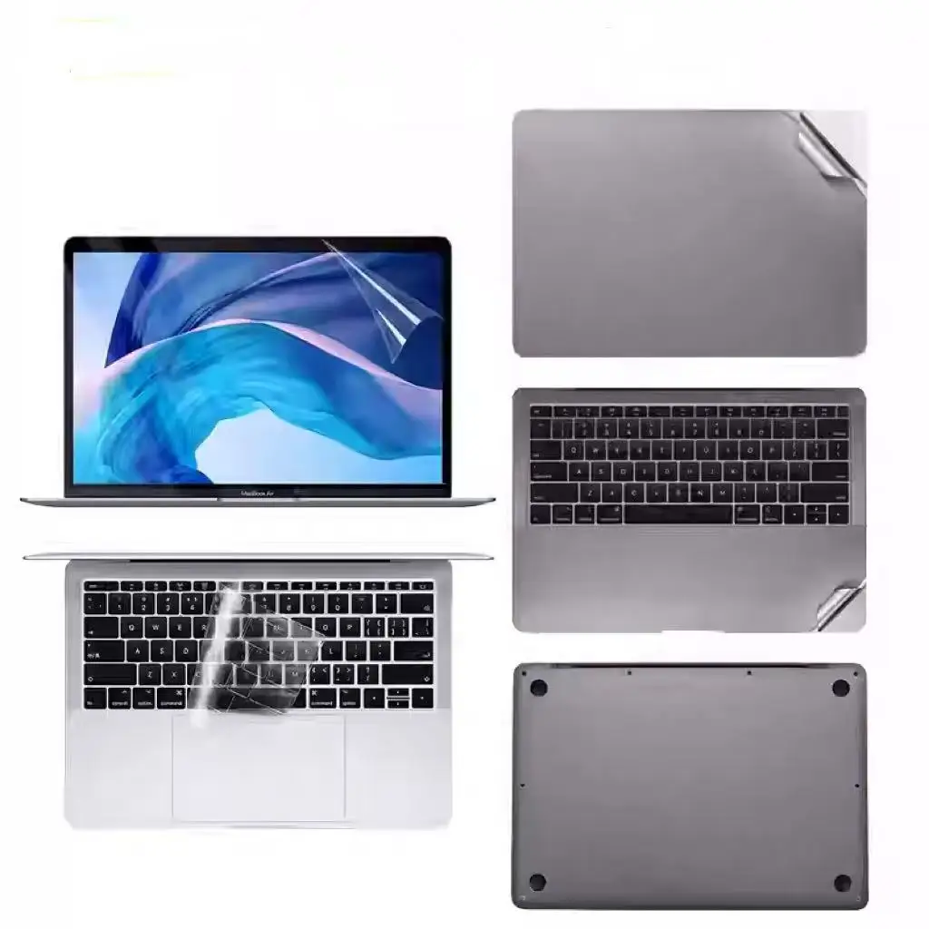 For MacBook Pro 15 Inch 2016-2020 A1990 A1707 Protective Film PRO RETINA15.4 Pro13.3 Vinyl Full Body Skin Decal Sticker Suitable