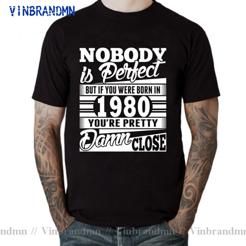 Футболка на день рождения, 1980/1981/1982/1983/1984/1985/1986/1987/1988/1989