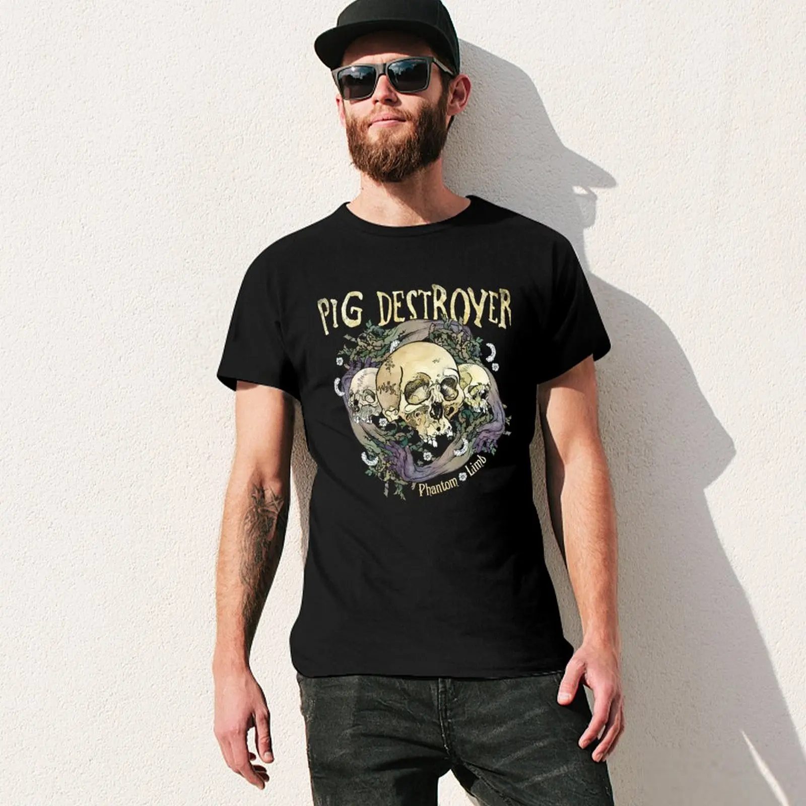 Pig Destroyer Phantom Limb T-Shirt Summer Sports Quick Dry T-Shirt