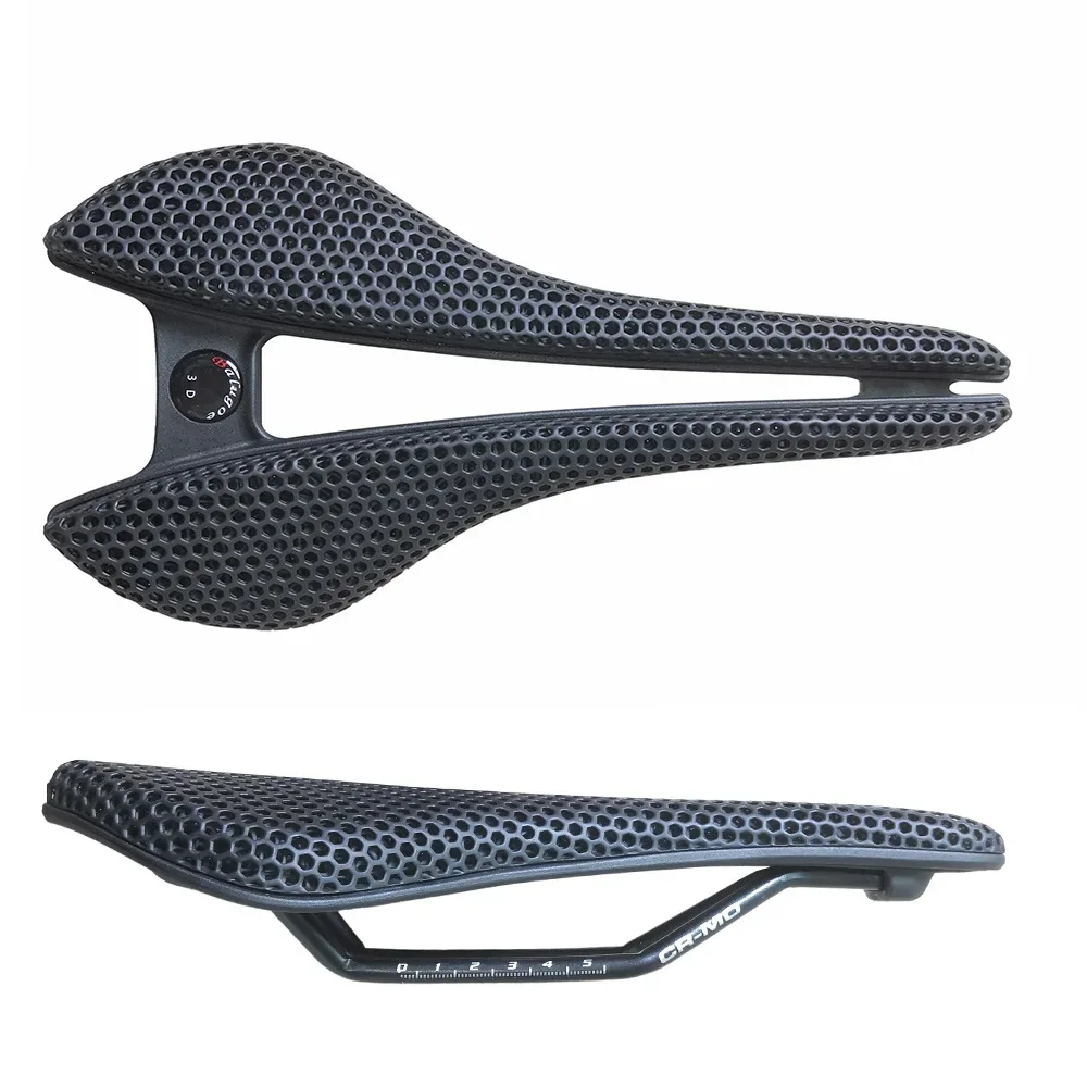 

3D Printed Bicycle Saddle Ultralight Hollow Comfortable Breathable MTB Gravel Road Bike Cycling Seat Parts