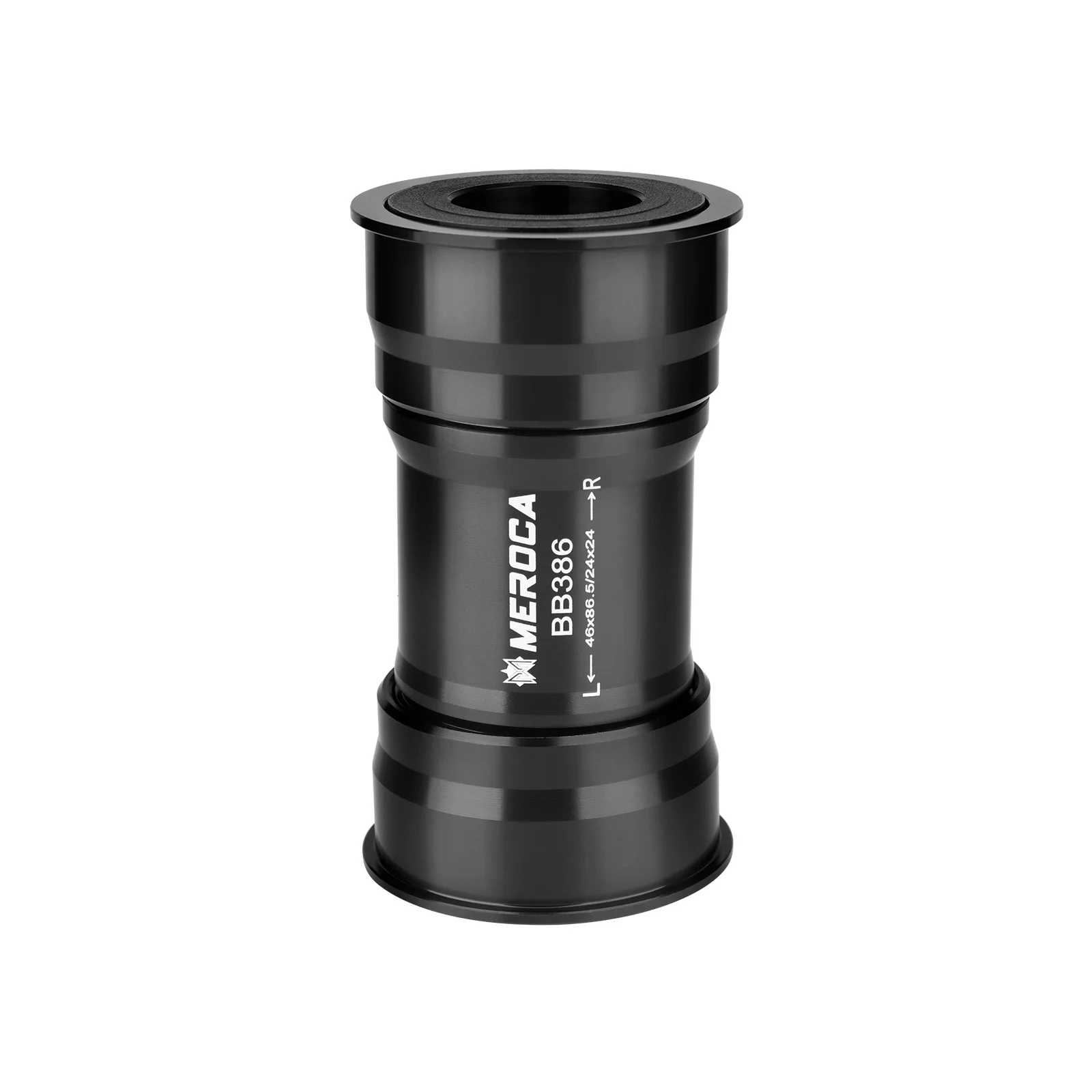 AliExpress NONE MEROCA bb386 24mm bottom bracket pressfit for Shimano holowtech ll 86.5mm CrankSet Mountain Road bike bb386 bottom bracket