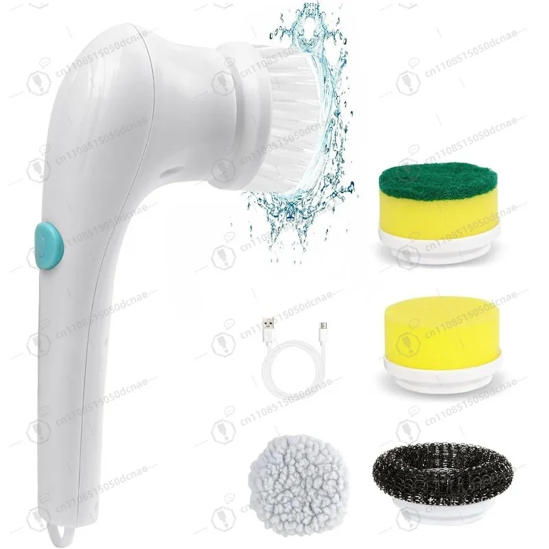 

Multifunctional Handheld Electric Cleaning Brush Portable Rechargeable For Home Kitchen Shoe Cleaning