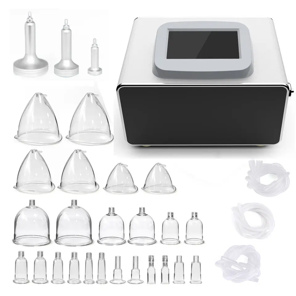 

Cupping Breast Massager Vacuum Therapy Buttocks Lifting Machine / Buttock Breast Enlargement Pump Machine