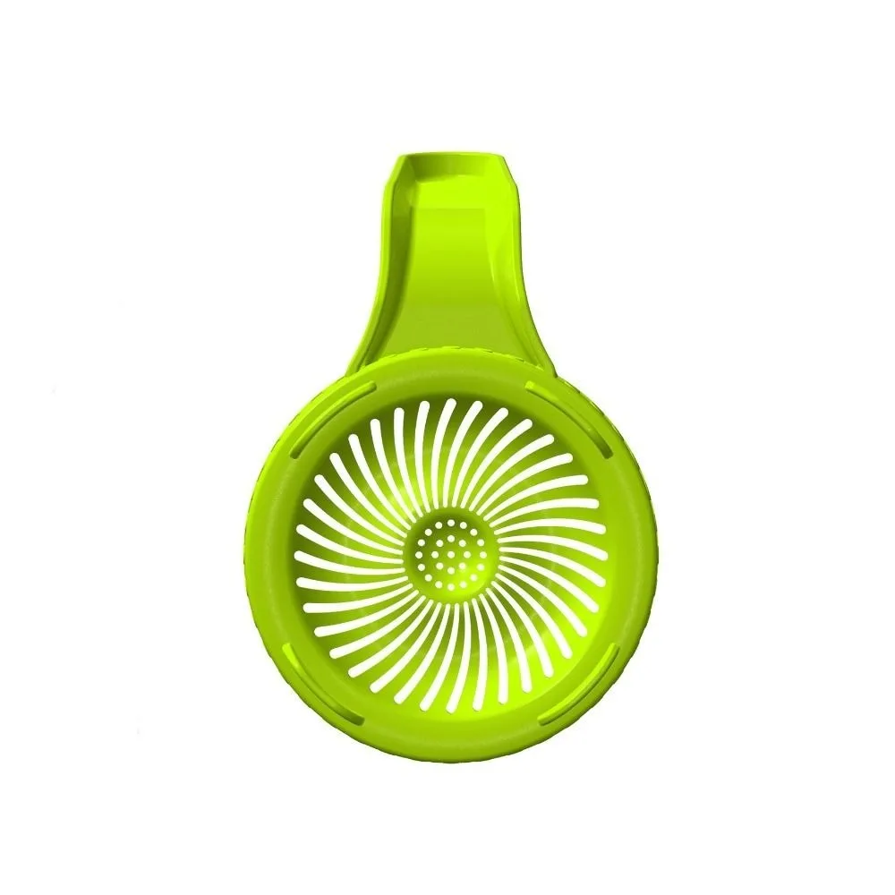 Germination Plastic Sprouting lids Mesh with handle Strainer Lid 86mm Green Sprout Cover Sprouts