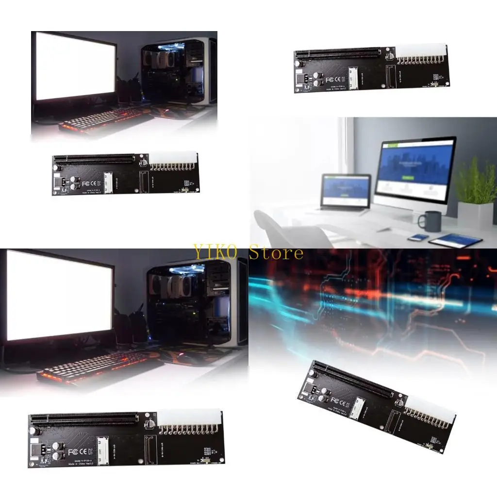 

K32C Universal SFF 8611 to PCIe4.0 Adapter for Desktops and Laptops Wide Compatibilty