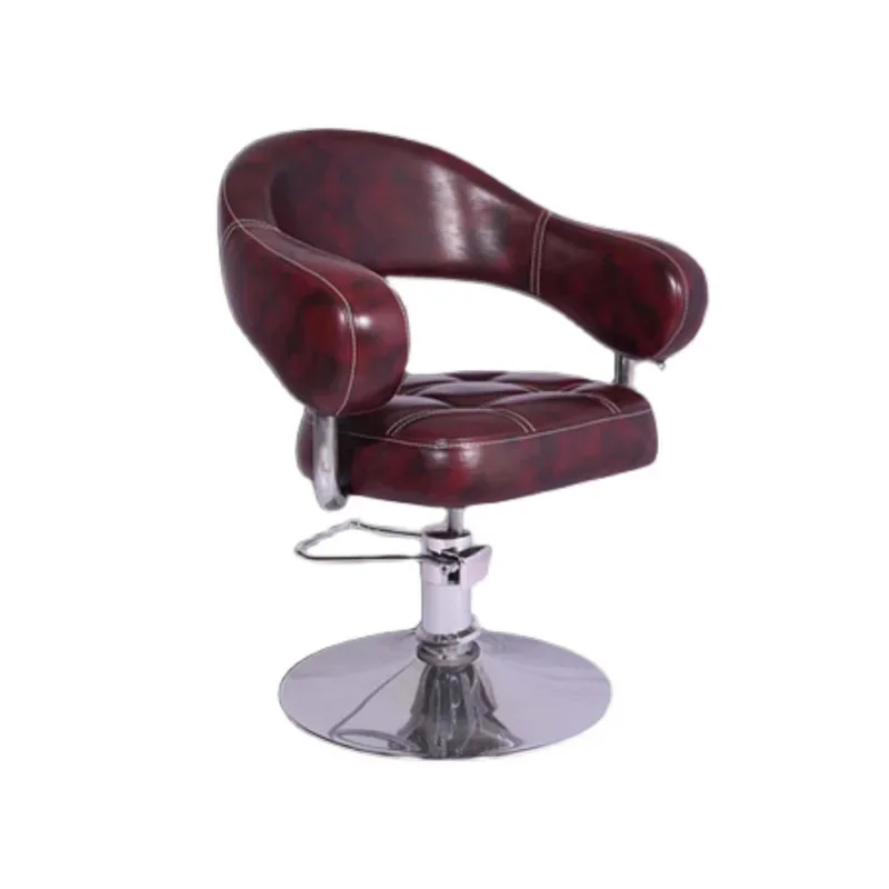 

~Barber chair Hair salon special lifting rotating hair cutting chair Perm and dyeing seat