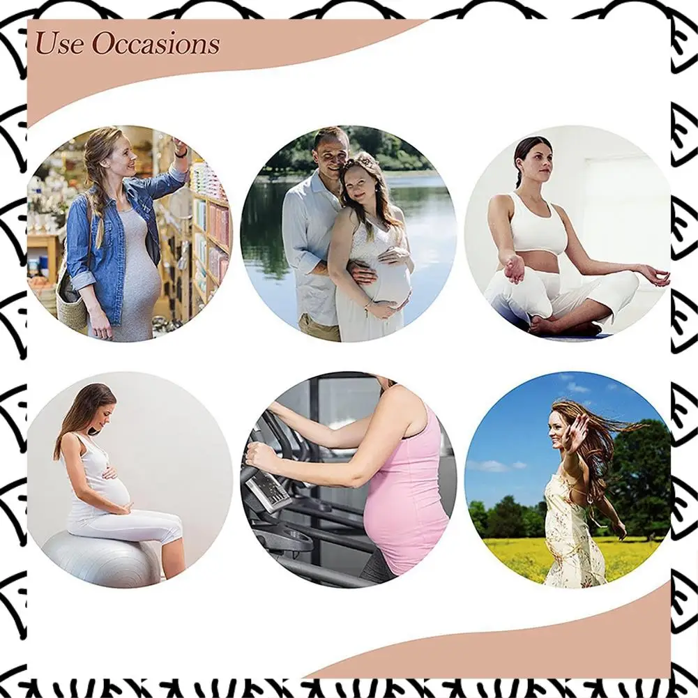 

A71Z 2X поддерживающий пояс для беременных, дышащий пояс для беременных, бандаж для живота, регулируемая поддержка спины/пельники-L