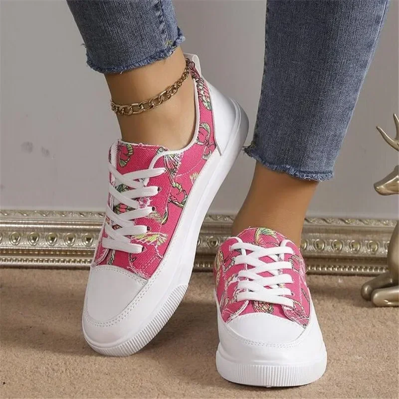 Women Casual Shoes Fashion Breathable Walking Mesh Flat Shoes Sneakers Women 2024 Gym Vulcanized Shoes White Female Footwear