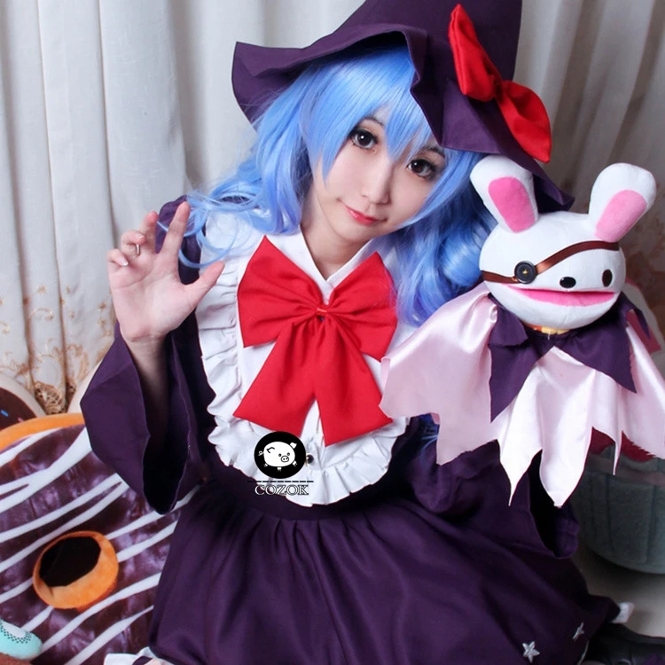 Anime Date A Live Heremiet Himekawa Yoshino Succuba Pop Jurk Vrouwen Cosplay Kostuum Jurk + Hoed + Sokken