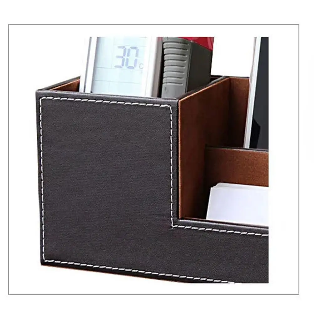 Type Multifunctional Pen Holder Desk Organizer Pencil Holders Black Office Desks