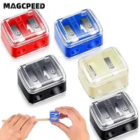 1-3pcs Eyeliner Sharpener Dual Makeup Sharpeners Cosmetic Pencil Compact Makeup Pencil Sharpeners for Eyeliner Lip Liner Pencils
