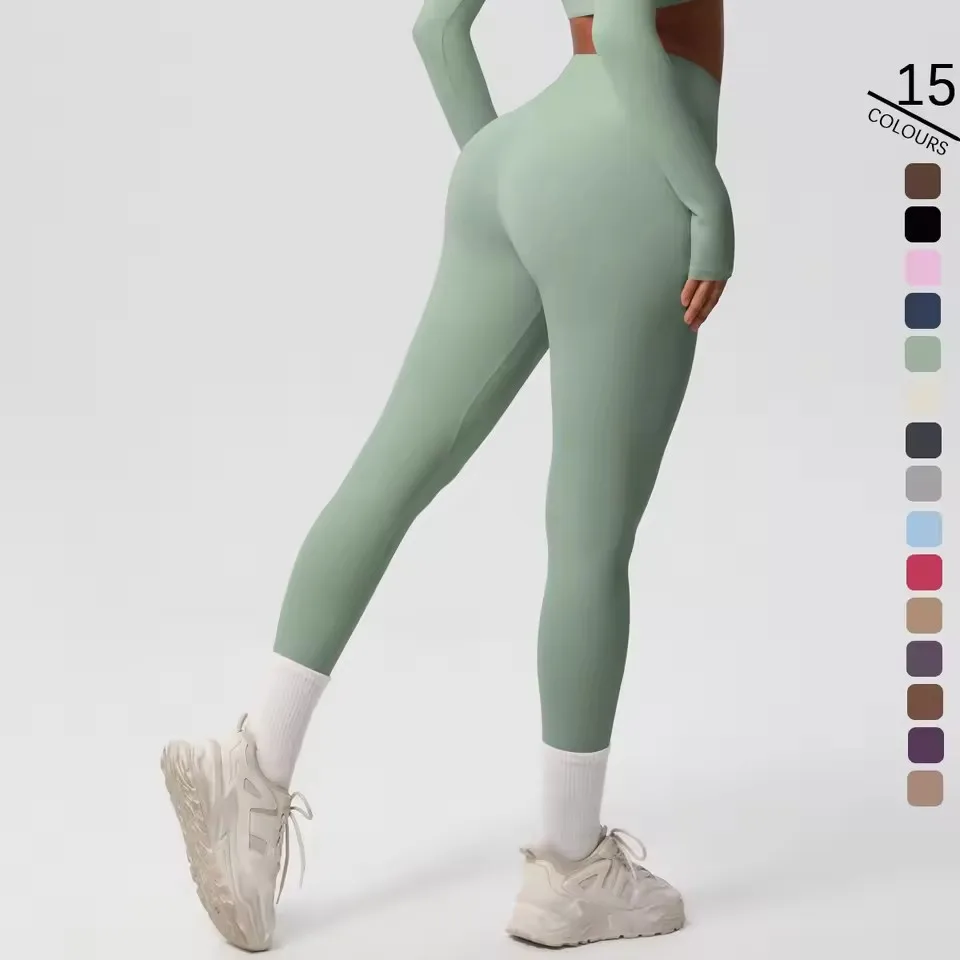 

Quick Drying Workout Gym Pants Tummy Control Slimming Women Leggings Running Training Pants High Waist Trousers Yoga Pants