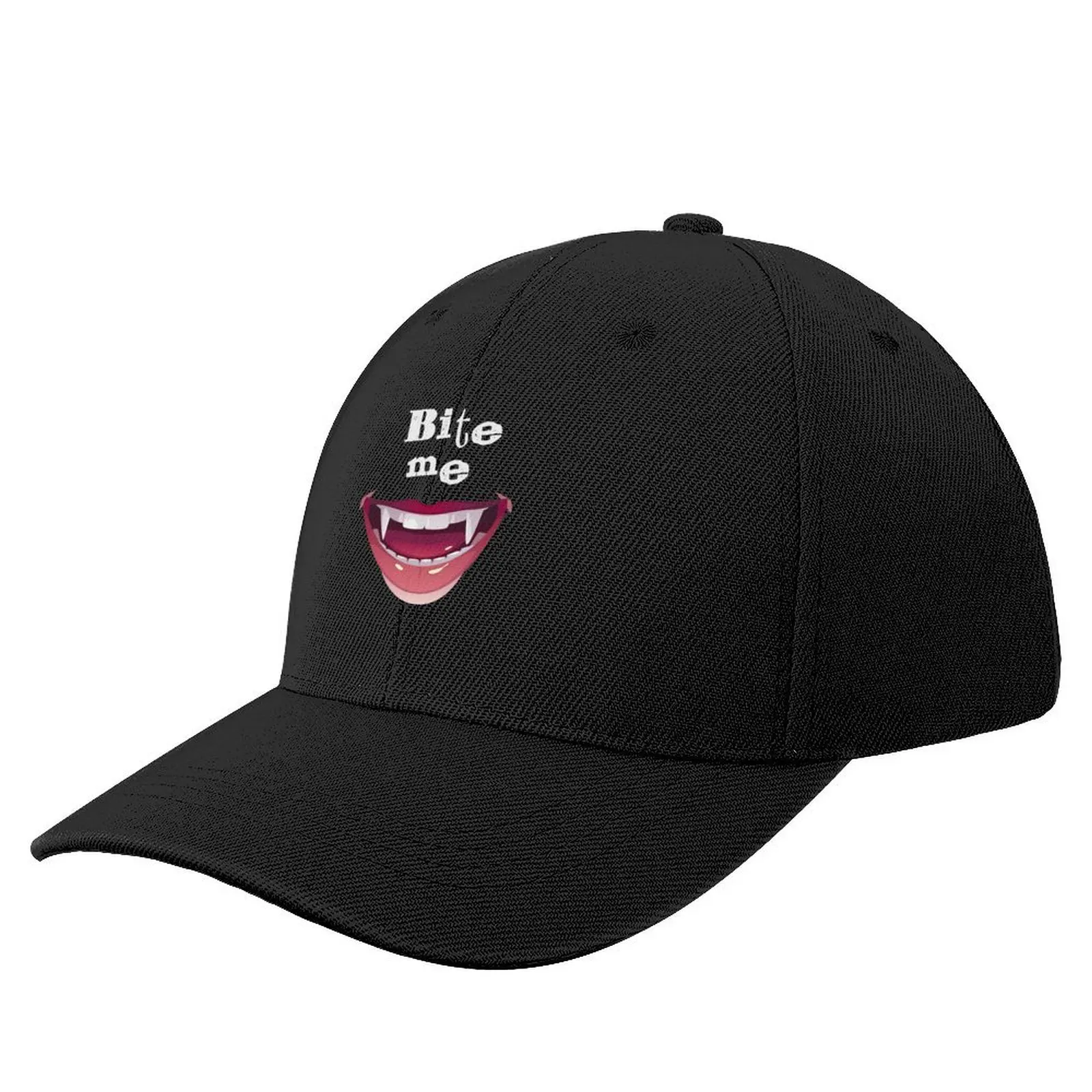 Bite Me First Kill Lesbi Series Vampire Teeth BloodCap Baseball Cap fishing hat dad hat Baseball Men Women's