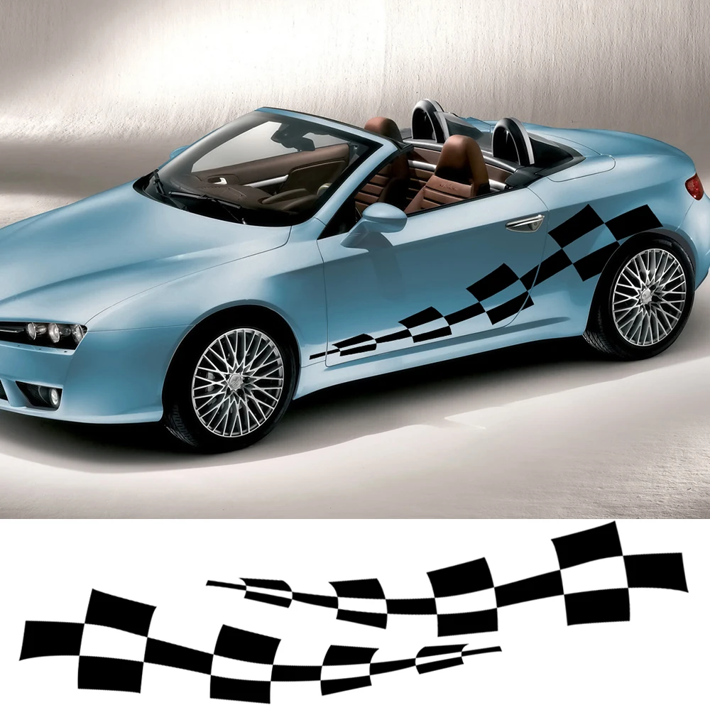 

Car Door Side Vinyl Stickers For Audi Q3 Q5 Q7 Nissan Toyota VW BMW Fiat 500 Kia Volvo Honda Tesla Lada Auto Tuning Accessories