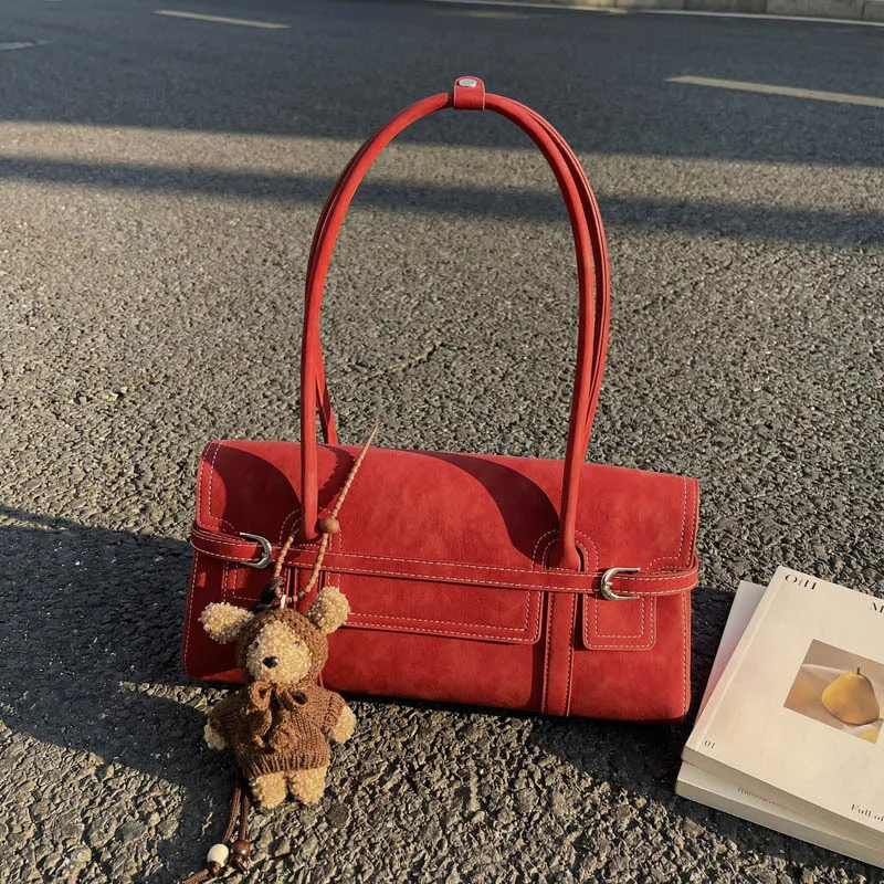 bolsa-feminina-de-ombro-Unico-vintage-minimalista-com-decoracao-de-cinto-de-qualidade-premium-e-estilo-personalizado