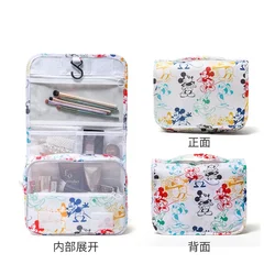 Disney Mickey Mouse borse per cosmetici portatili borsa per il trucco custodia multiuso per monete borsa in PU cartoon Minnie custodie per il trucco