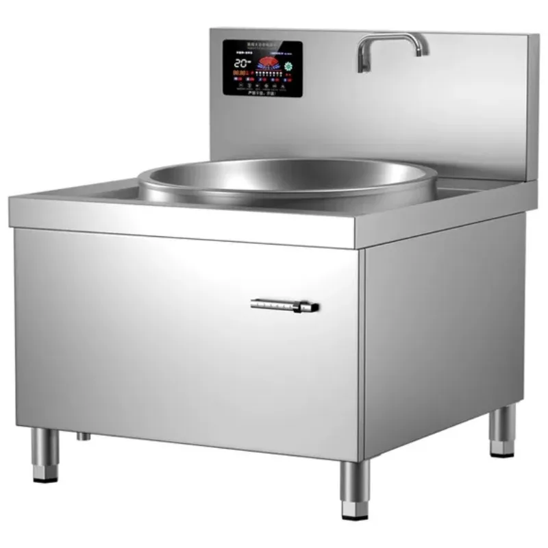 

Multi Functional Commercial High Power Low Profile Concave Soup Braising Stove Induction Cooker For Restaurant Canteen Hot Pot