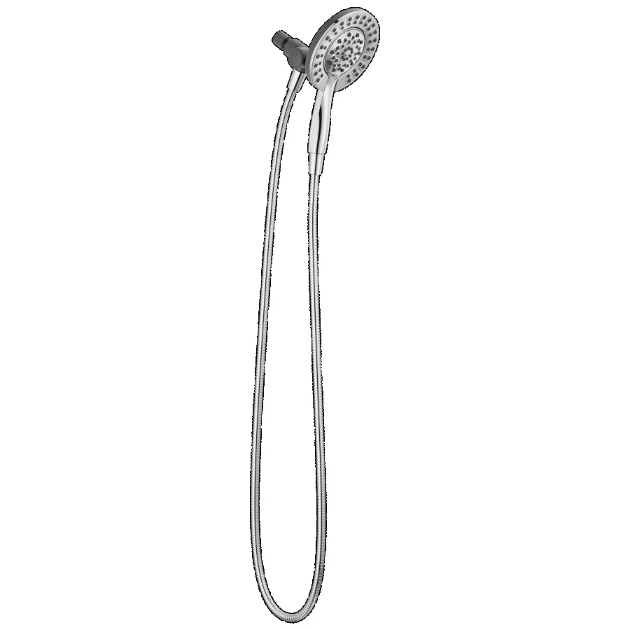 Dual Shower Head with 4Setting Water Flow Control for Home Bathrooms HighPressure Spray with 1.75 GPM Efficiency Durable and Ea