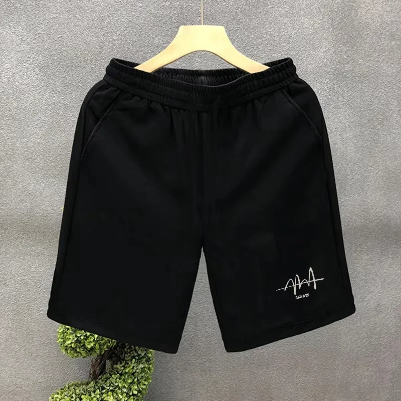 

Новые летние мужские шорты с пятью точками из чистого хлопка в стиле ретро, универсальные повседневные брюки, свободные и дышащие трендовые пляжные брюки