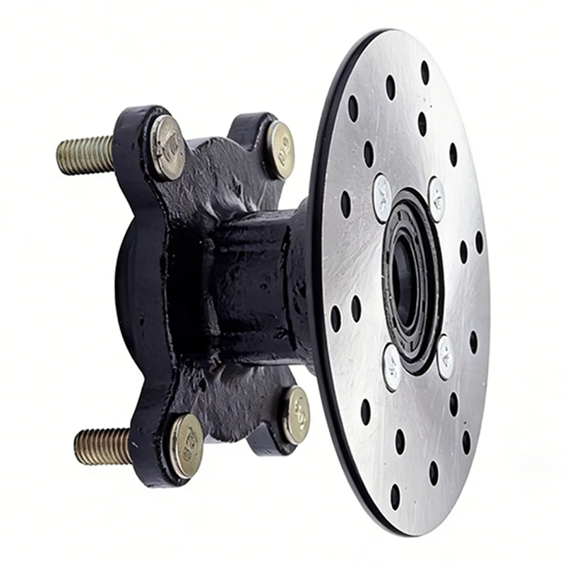 Super Sale Front 15MM 4xM8 Stud Brake Wheel Hub & Pad for 50cc 110cc ATV Rim