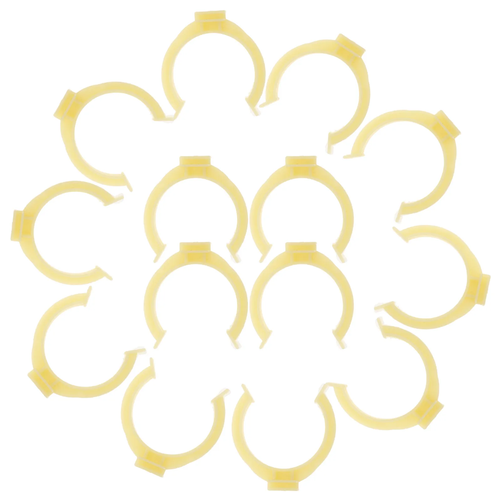 

20Pcs Kitchen Plinth Leg Clips Cabinet Leveler Kick Clips Scientific Design Easy Clean Reusable for Home Shop Hotel Furniture