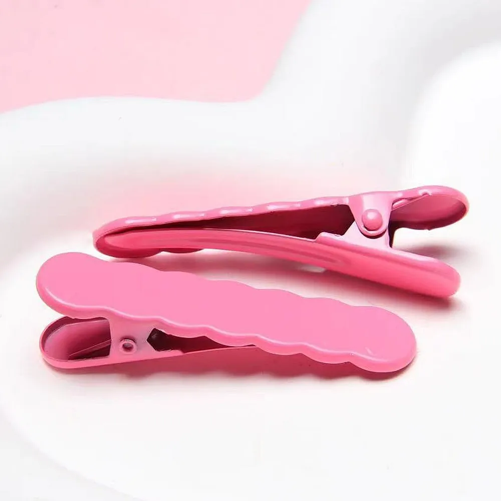 5/10 Pieces Metal Wave Hair Clips Colorful Hair Jewelry Wholesale Bangs Clip One Word Clip DIY Hair Accessories for Women