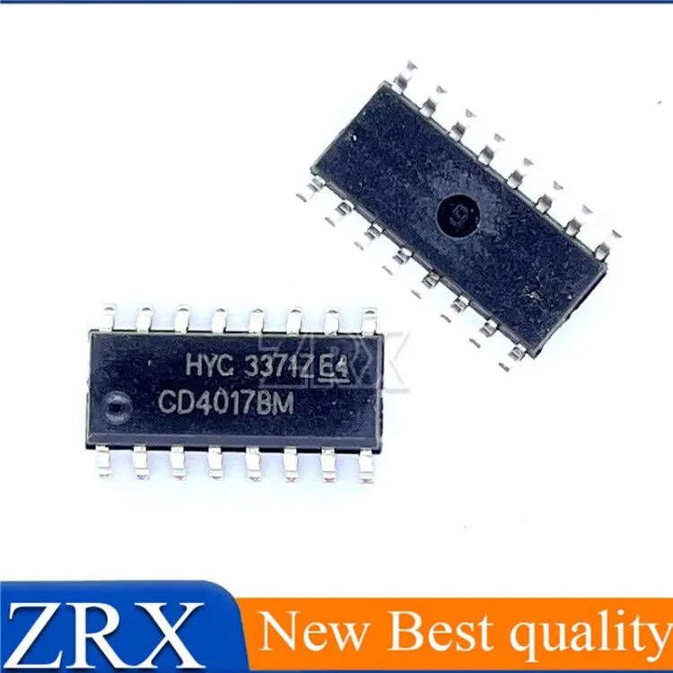 5Pcs/Lot New CD4017BM  Integrated circuit IC Good Quality In Stock In Stock