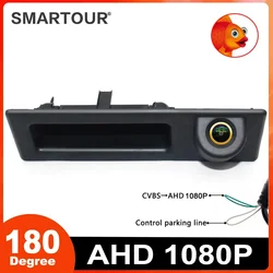 Cámara de visión trasera para vehículo, dispositivo HD AHD de 1080P para BMW serie 5, F10, F11, Serie 3, F30, F31, F32, X3, F25