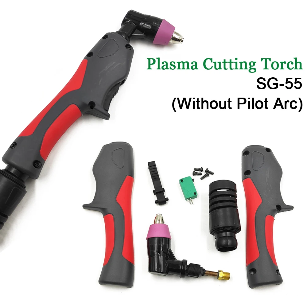 Professional AG60/SG55 Plasma Cutter Gun Torch AG60 With Pilot Arc SG55 Without Pilot Arc Plasma Torch 60A Plasma Cutting Torch