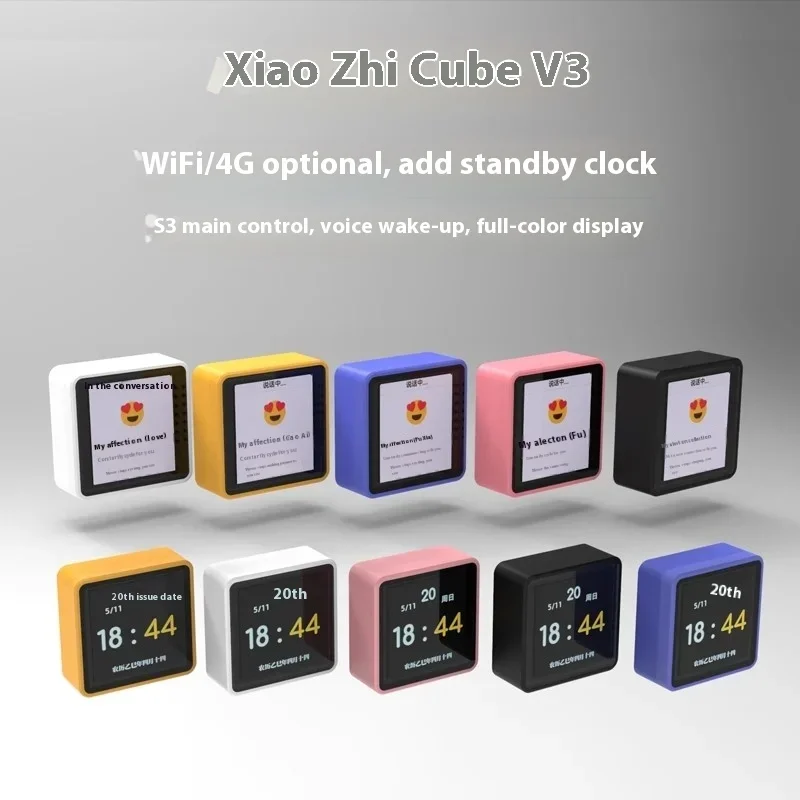 Picture 6: Xiao Zhi S3 Intelligent Robot With Screen Ai Robot Support Deepseek Mini Esp32 Personalized Custom Robot  Electronic Pet