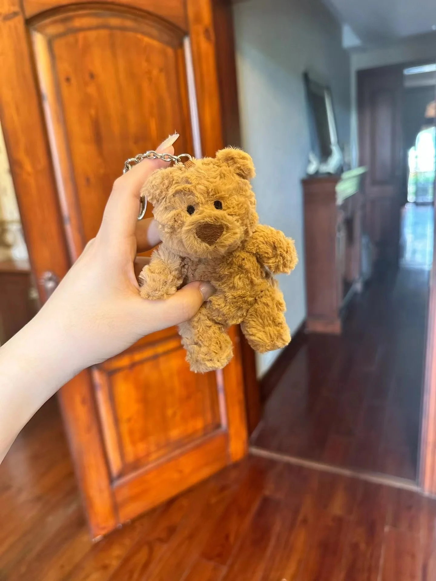 【IN STOCK】JELLYCAT UK Fun Barcelona Bear Bag Pendant Kawaii Bear Keychain Plush Doll Birthday Christmas Gift