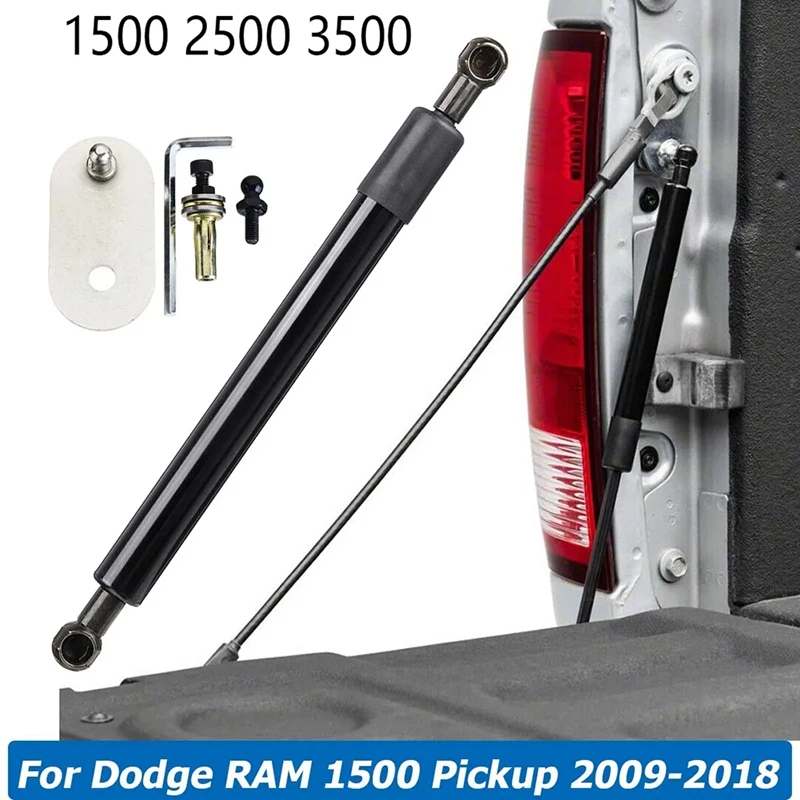 

Rear Trunk Tail Gate Supports Arm Shocks Damper Accessories For Dodge RAM 1500 2500 3500 Pickup 2009-2018 DZ43301 1Set/2Pc