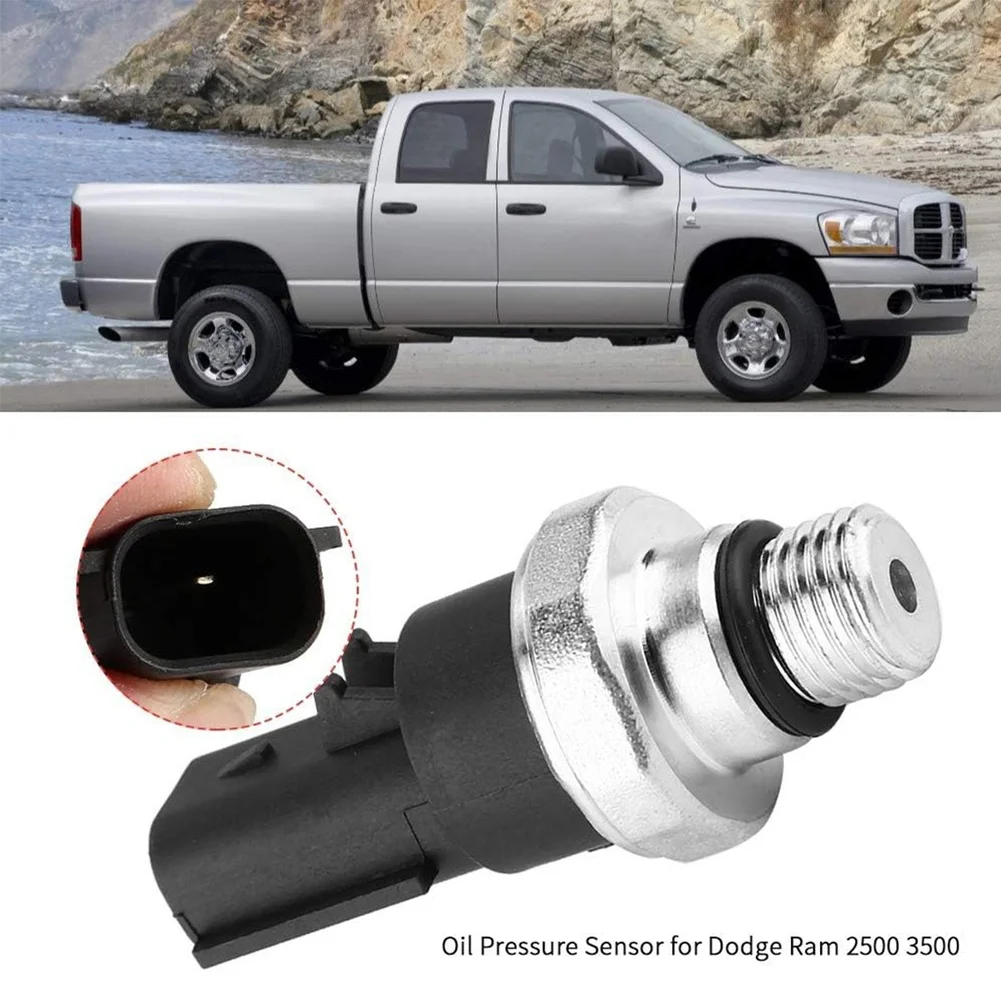 Oil Pressure Sensor Part 4076930 for Cummins 5.9L 6.7L Diesel Engine Installed in For Dodge For Ram 2500 and 3500 Truck Models