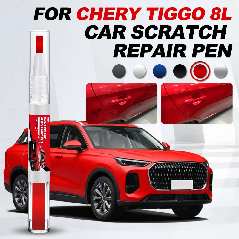 

Автомобильные инструменты и аксессуары: Карандаш для ремонта краски Chery Tiggo 8L, средство для удаления царапин, DIY аксессуары для авто B