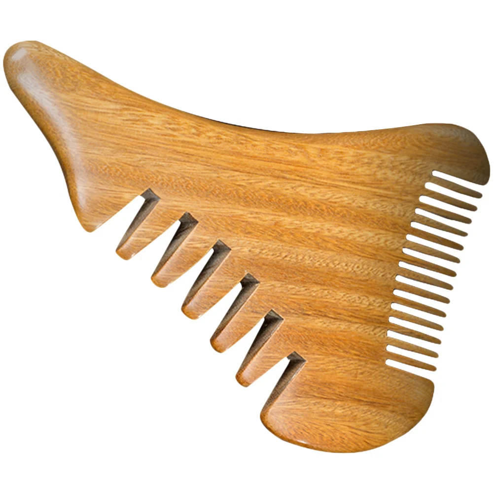 

Wooden Scalp Massage Comb Natural Verawood No Static Detangler Comb for All Hair Types Wet Dry Hair Pick for Women Men