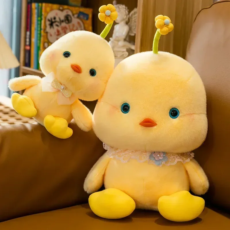 Hot chicken plush toy Kawaii Little Yellow Chicken Doll Gift Soft gift Soft plush toy Stuffed animal pet decoration birthday