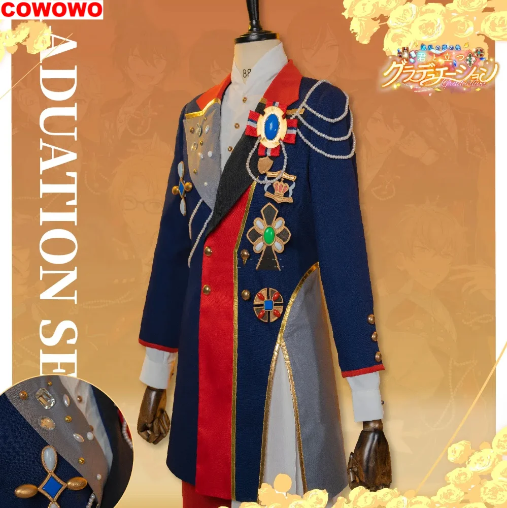 

COWOWO Ensemble Stars 2 Fushimi Yuzuru/Hidaka Hokuto/Akehoshi Subaru Graduation Tour Game Suit Gorgeous Cosplay Costume