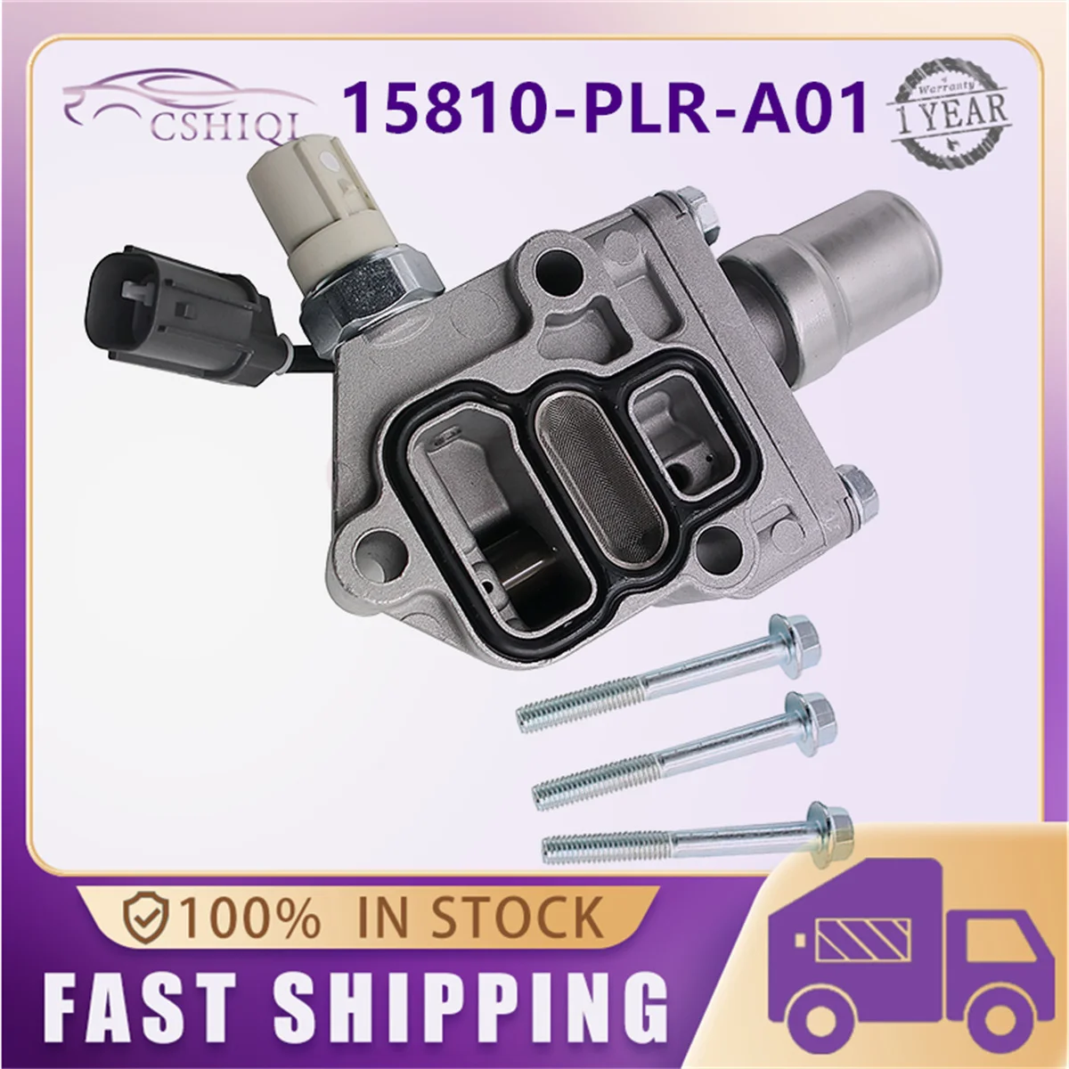 15810-PLR-A01 صمام بكرة الملف اللولبي VTEC 15810PLRA01 لهوندا سيفيك 1.7L 2001-2005 15810PLRA02 15810-PLR-A02 اكسسوارات السيارات #3