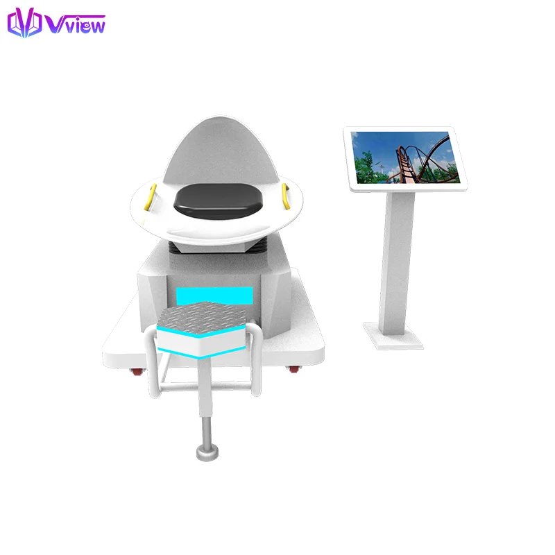 Vview  Amusement Park Shopping Mall Earn Money VR Chair 360 Slide VR Surfing Simulator