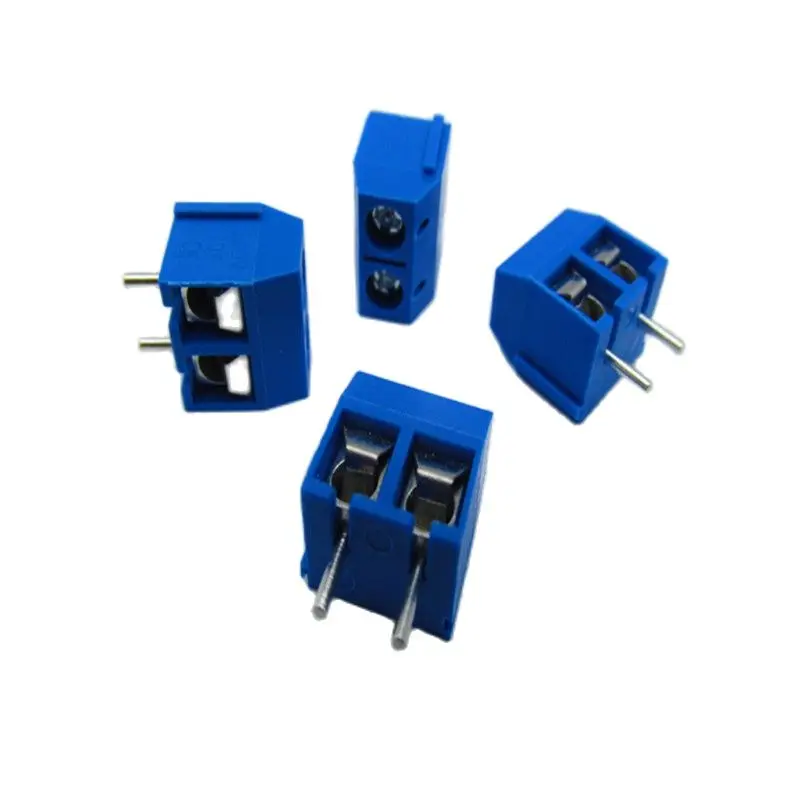 

KF301-2P Двухпозиционная клемма с шагом 5,08 мм, европейская и американская сертифицированная крестообразная винтовая заглушка