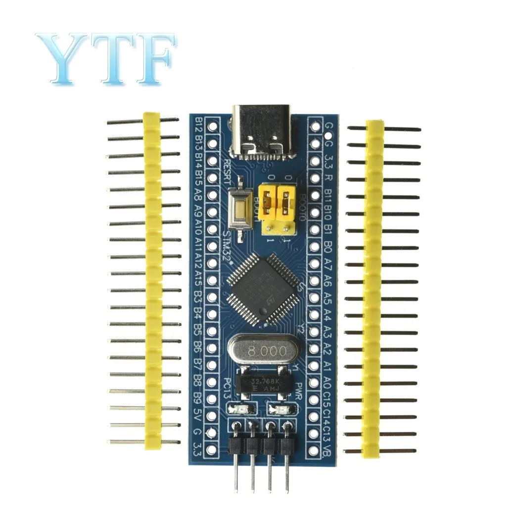Módulo de placa de desarrollo de sistema mínimo STM32F103C8T6 APM32F103CBT6 ARM STM32, TYPE-C para Arduino